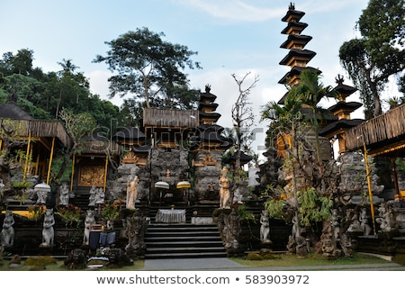 Foto stock: Pura Gunung Lebah Temple In Bali Indonesia