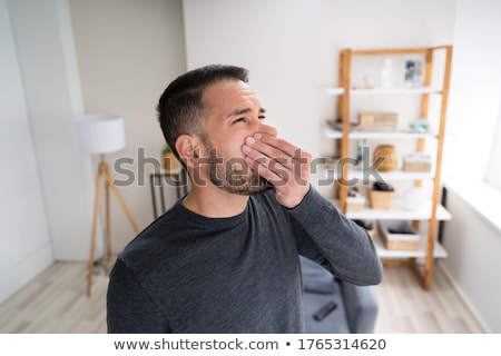 Stock photo: Bad Smell Or Odor From Air Conditioner