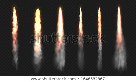 Stockfoto: Jet Space In Sky