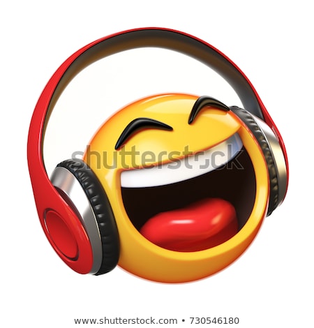 Foto stock: Emoticon Dj