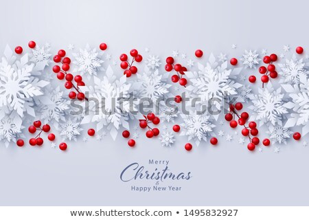 ストックフォト: Red Christmas Berries Decoration