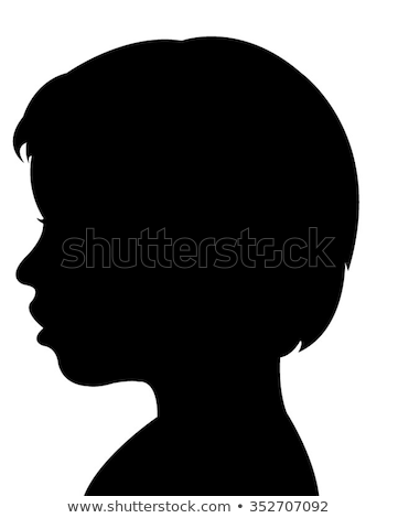 Stok fotoğraf: Profile Of Young Boy