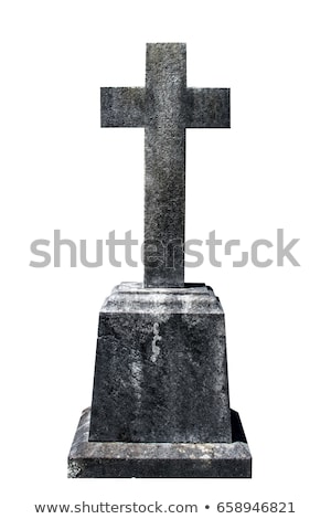 Foto stock: Tombstone Cross