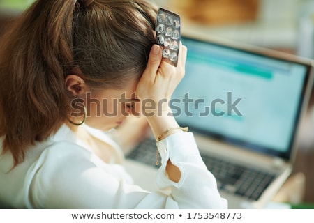 Stockfoto: Hypertension On The Display Of Medical Tablet
