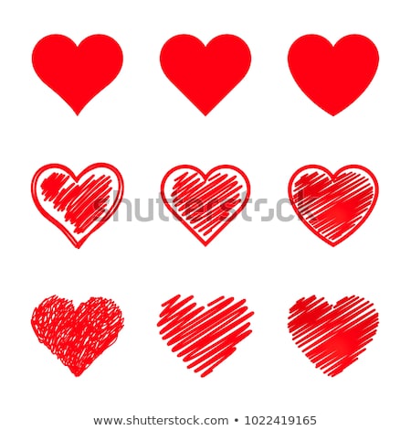Heart Icon Drawn In Chalk [[stock_photo]] © iktash
