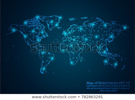 Stockfoto: World Map Low Poly