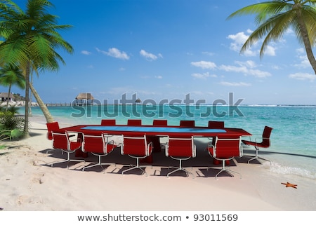 Foto stock: Boardwalk Meets Beach