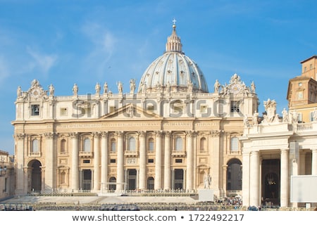 Stock fotó: View Of Basilica Di San Pietro