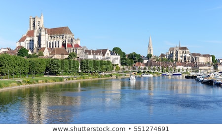 Stock fotó: Auxerre Cathedral France