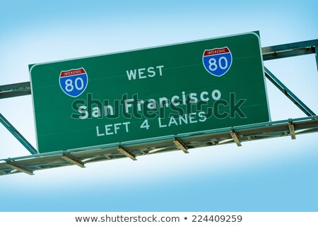 Сток-фото: San Francisco Highway Sign