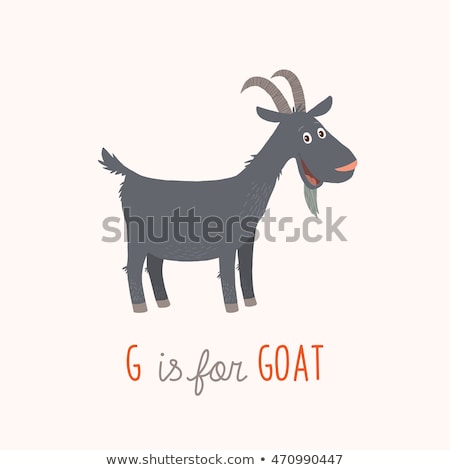 Stockfoto: Cartoon Character Goat