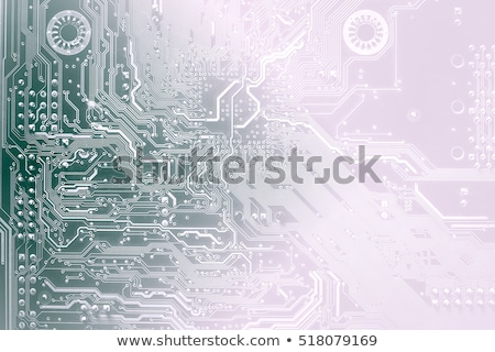 Stockfoto: Circuit Board Background Fade