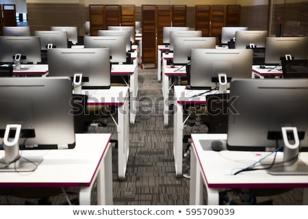 Foto stock: Computer Lab