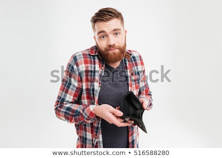 Сток-фото: Man With Empty Wallet