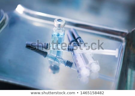 Stock fotó: Syringe And Vial