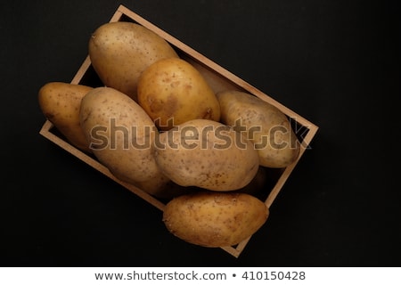 Stock photo: Raw Unpeeled Potatoes