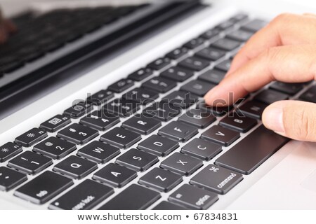 Stockfoto: Press Button New Job On Black Keyboard