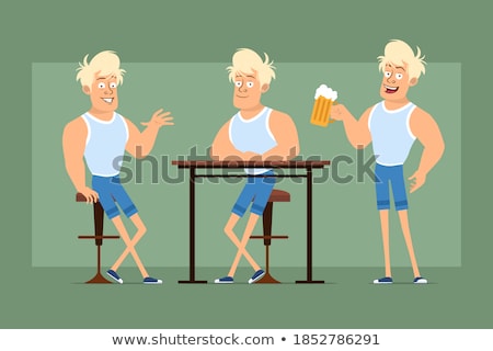 [[stock_photo]]: Beer Mugs With Foam Animation Characters