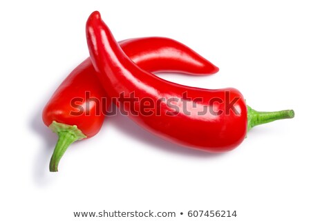 Stok fotoğraf: Red Wax Pepper