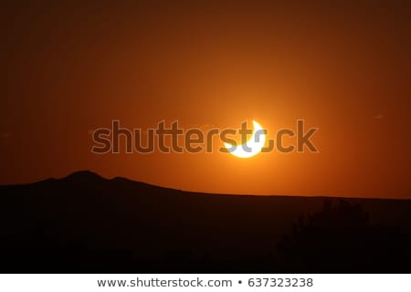 Foto stock: Partial Sun Eclipse