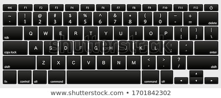 Stok fotoğraf: Empty Computer Keyboard Keys