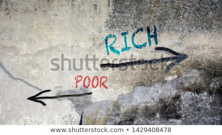 Zdjęcia stock: Rich Versus Poor