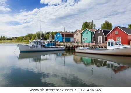 Foto stock: Coastal View Of Prince Edward Island Canada