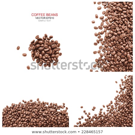 Stockfoto: Many Coffee Beans As Background