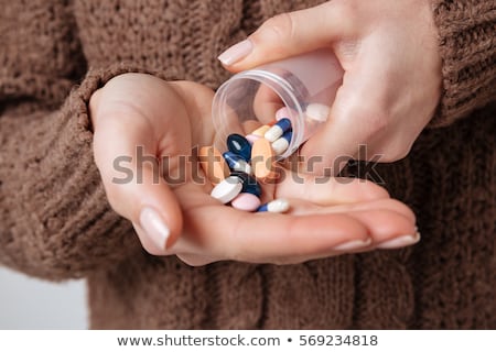 [[stock_photo]]: Cropped Image Of Woman In Sweater Preparing Uses Medical Tablet