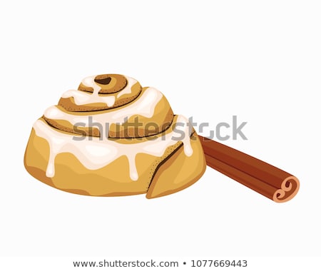 Stock photo: Cinnamon Bun Confectionery