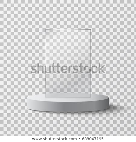 Stock foto: Glass Award Plate