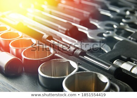 Foto stock: Set Of Hexagon Spanners