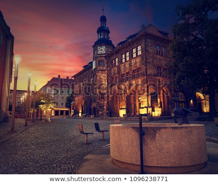 Сток-фото: Stadt Nordhausen Rathaus Thuringia Germany