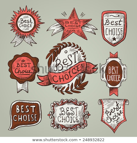 Stock photo: Best Choice Exclusive Offer Vector Illustration