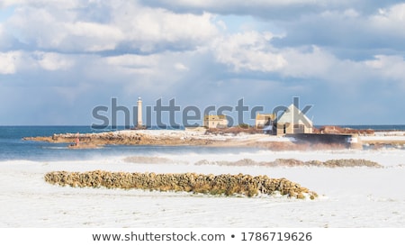 Stock photo: Lighthouse Cap De La Hague Normandy France