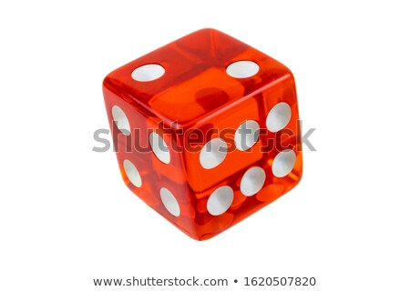 Foto stock: Dice Closeup