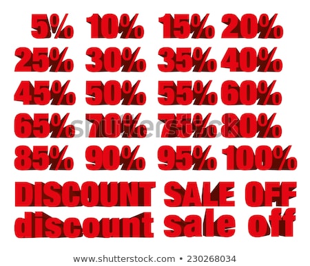Foto stock: Fourty Percent Off