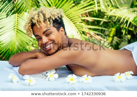 Stockfoto: Rouw · Die · Massage · Krijgt · Bij · Day · Spa