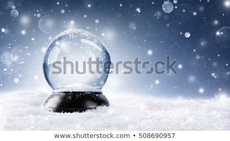 Сток-фото: Christmas Snow Globe