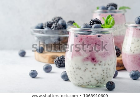 Stock fotó: Chia Seed Pudding