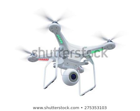 Foto stock: Quadrocopter Drone With The Camera