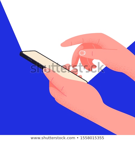 Stock photo: Get The Best Blue Vector Icon Button