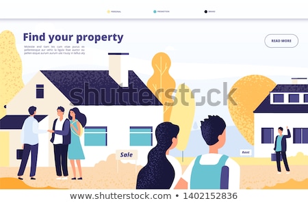 Stock photo: Personalized Selling Concept Landing Page