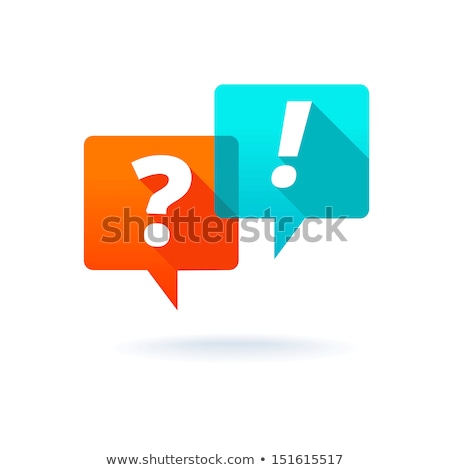 Stok fotoğraf: Questions And Answers Discussion Forum