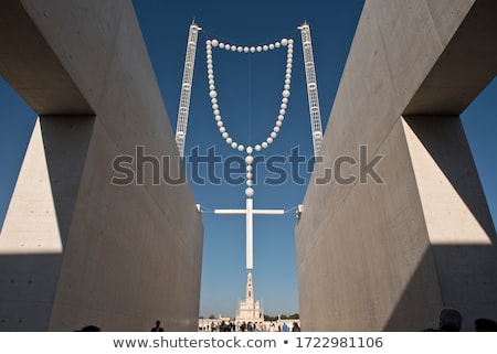 Stock fotó: The Fatima Sanctuary And Pilgrimage Destination In Portugal