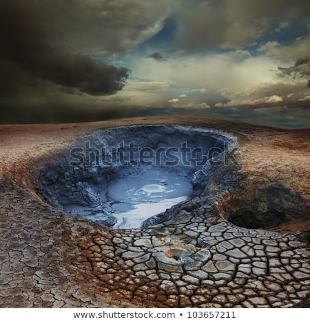 Stockfoto: Solfatara - Volcanic Crater