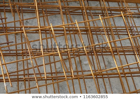 Foto stock: Reinforcing Steel Mesh