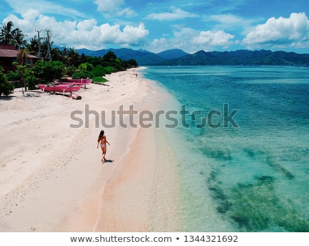 Zdjęcia stock: Sea And Coastlines Of Gili Air Indonesia