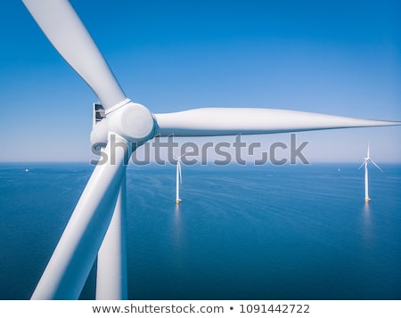 Stock photo: Wind Power Industry Windmill Energy Generator