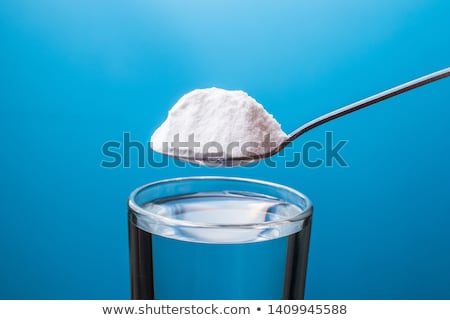 Сток-фото: Spoonful Of Sodium Bicarbonate